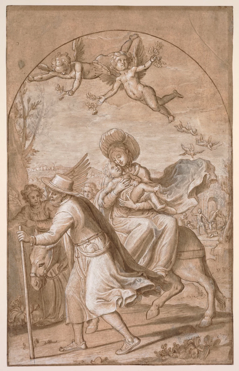La fuga in Egitto - Cleveland Museum of Art